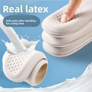 Womens Sweat-Absorbing Anti-Odor Thick Soft Sole Comfortable Ultra-Soft Shock-Absorbing Sports Insoles