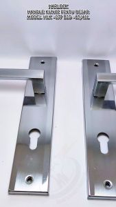 Kunci Pintu Rumah Ukuran Besar(SALI HARLOCK)1SET Kunci Pintu Rumah Handle Kotak Stainless Steel 25cm