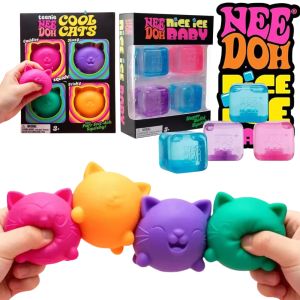 Schylling Needoh Nice Cube Sensory Toys Stress Relieving Blocks Pinching Relieving Puzzle Solving Venting Children Souvenir