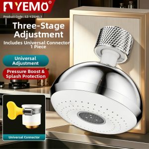 YEMO | Anti-Splash Pressure Boosting and Foaming 360-Degree Swivel Tap Aerator