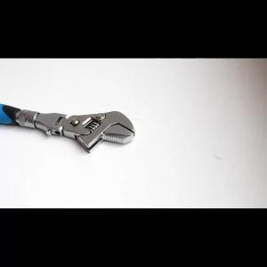 Folding Head Ratchet Wrench 5 In 1 Telescopic Shaking Head Wrench Adjustable Foldable Wrench 180 Degree Adjustable Folding
