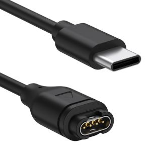 Type C Charger For Garmin Fenix 7 6 5X Plus/Venu 2/Vivoactive 3 4/Instinct 2/Forerunner 945 255 955 265 965 165 Charging Cable