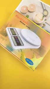Cân điện tử mini nhà bếp SF400 Cân tiểu ly độ chinh xác cao dịnh lượng 1g đến 10kg Tặng kèm 2 viên Pin AA