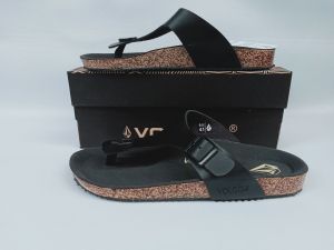 SANDAL PRIA VOLCOM /SANDAL TRENDY/ DISTRO/ SANDAL JEPIT