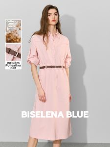 BEIQIANI | Casual Utility Jeans Dress Loose Waist-Cinched