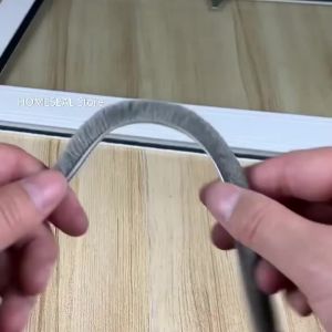 10M Slide-in Door Window Weather Stripping Soundproof Brush Strip Card Slot Pile Weatherstrip for Door Frame Windows Sash Sealer