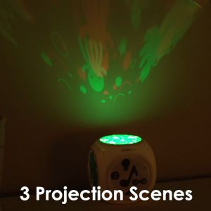 bblüv Kübe ﻿Musical Projection Night Light