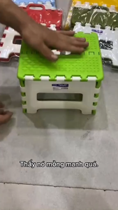 Ghế nhựa gấp gọn nhiều size hàng dày nhựa song long hàng chất lượng cao  giá rẻ