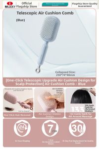 IMLUCKY | Puffing Top Scalp Massaging Hairbrush