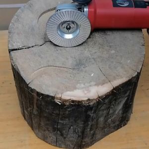 3pcs Set Wood Grinding Wheel Rotary Disc Sanding Wood Carving Tool 100mm Disc Abrasive Disc for Woodworking Angle Grinder Diameter 16mm Bore(Flat/Arc/Bevel)