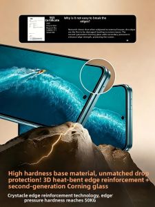 Newyu | Corning Steel Full Screen Protection Tempered Film