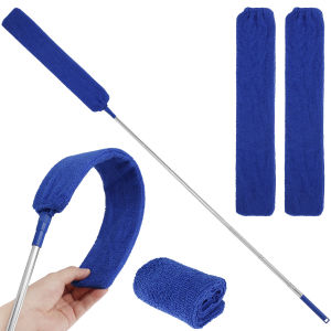 Retractable Gap Dust Cleaner Microfiber Gap Dust Brush Flexible Long Flat Gap Duster Easy To Use Household Cleaning Tools