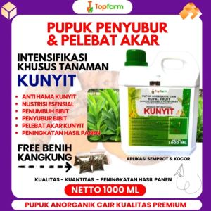 Pupuk Topfarm: Pupuk Umbi Kunyit Terbaik