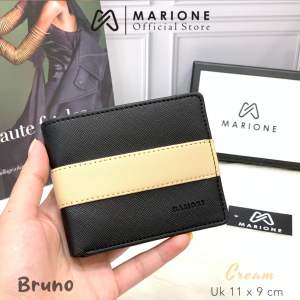 MARIONE - BRUNO FREE BOX Dompet Pria Dompet Lipat