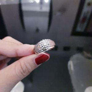 Cincin Wanita Xuping Mewah Permata Berlian XDS22