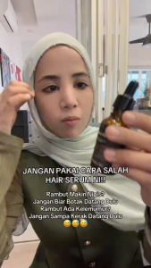 [ORIGINAL HQ] Dr Lan Hair Growth Serum Rambut Anti Rambut Gugur Pelebat Hambut Herba Tonik rambut 30ML