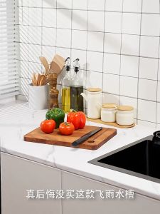 Kitchen Nano Sink Single Sink 304 Stainless Steel Black Sink+Free Gift Sweet I8QL