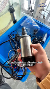 Submersible pump permanent motor without brushes lithium battery pump oil pump 21 V 24 V 1 V.