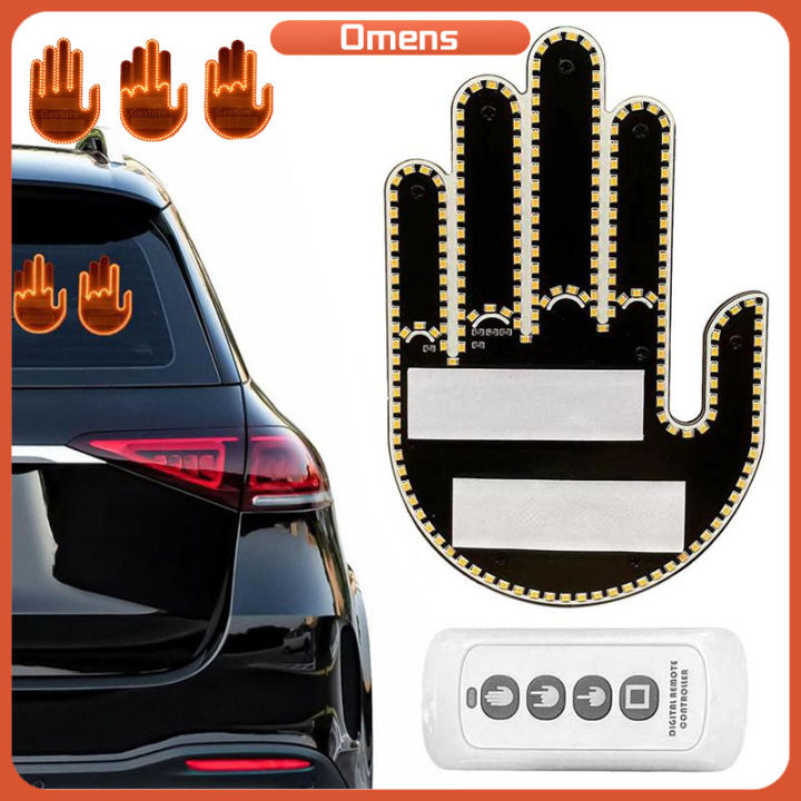 Gesture lights Car Interior led light for car window Light Car Decor Vehicle hand signal light Lazada PH