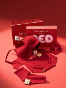 Secret World | Push-up Bra Set for Small Breasts