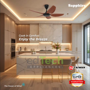 Sapphire | 43” & 55" | FM-X391S-DC Motor Ceiling Fan | 16 Speeds | Ceiling Fan