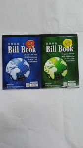 STEP BY STEP 2PLY 30S/80S & 3PLY 20S NCR BILL BOOK / CARBONLESS INVOICE BOOK (5x8/6x7/3.5x5) (ABOVE/SIDE)