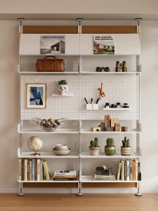 ALEDAN | Adjustable Aluminum Display Rack For Living Room Partition