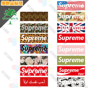 สติกเกอร์ตกแต่งกระเป๋าเดินทางขนาดใหญ่ ป้องกันน้ำ กันแดด ป้องกันรอยขีดข่วน สำหรับคอมพิวเตอร์โน้ตบุ๊ก Macbook แบรนด์เทรนด์