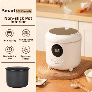 Mini Multifunction Non-stick Rice Cooker 1.6L