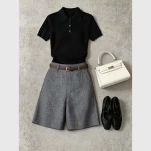 Fashionable Stylish Short Pants Set