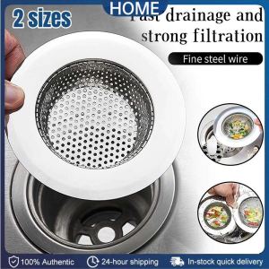 Kitchen Sink Strainer Stainless Steel Drain Hole Strainer Durable Hopper Filter Easy to Clean