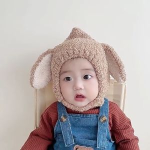 Topi Kupluk Anak Bayi Model Telinga Kelinci / Bunny Hat / Topi Kelinci Anak Bayi Lucu / Beanie Hat / Baby Winter Hat