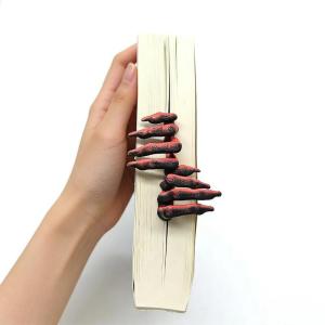 EELHOE | [H] 3D Printing Devil Claw Stereo Bookmark Punk Style For Books Notebooks Planners Graduation Cosplay Gift