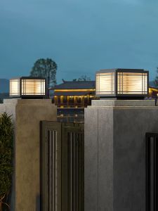 VINCAN | Solar Power Waterproof Outdoor Courtyard Light Dual Power Use