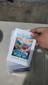 AMBREPH: POCKET PLANNER 2026 FLOWERS EDITION l A6 PAPER ORGANIZE SCHEDULE HANDY