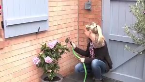 สายยาง 22 ม.15 ม. ความยาวยืดสุด 22.5/30M สายยางรดน้ำ มีหัวฉีด สายยางหด สายยางยืดหด สายยางฉีดน้ำ ยืดได้ 2ขนาดให้เลือก Magic Hose