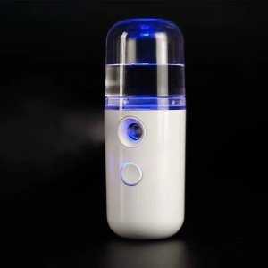Difuser Mini Nano Spray Face Mist Botol Portable Spray Micro USB Charging Disinfektan Semprotan Multifungsi