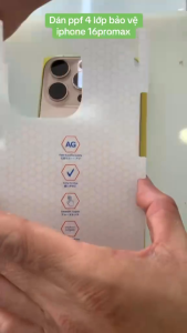 Miếng dán PPF iphone 13 promax 16 pro max 16 plus 15Pro max 12 Pro max 11 pro max 7 8 Plus X Xr xs xsmax nhám và trong