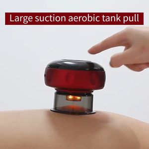 Alat Pijat Bekam Kerokan Elektrik Red Light Therapy Massager - DS-A23 - Red