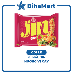 [GÓI LẺ] - OTOKI - Mì nấu Jin hương vị Cay Mì nấu Jin cay Mì Jin nấu hương vị cay Mì ăn liền Jin Ottogi (120g/gói)