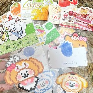 YIRANJIA | Cute Blue and Pink DIY Keychain Charm Set