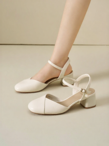 Josiny | Backless Fashion Stylish Open-toe Leather Comfortable Sandals