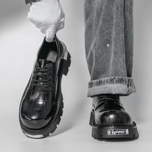 NUDANLAI | British Style Business Leisure Retro Trendy Height Increasing Men Shoes