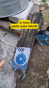 Mata Gerinda Pemotong Asbes Gelombang Dry Diamond Cutting Wheel Potong Asbes Atap 4 Inci