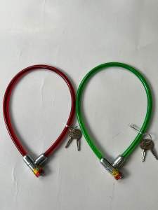 Khoá dây cáp xe máy xe đạp chống trộm đủ phân loại kích cỡ