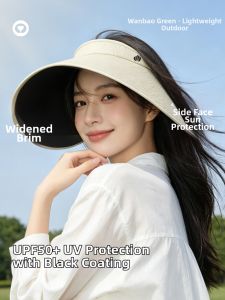 WANBAOLV | Ultraviolet Protection Extended Brim Hollow Top Summer Sun Hat
