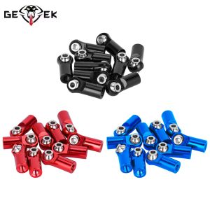 10Pcs Metal M4 Link Tie Rod End Ball Joint for 1/10 RC Crawler Axial SCX10 TRX4 Tamiya CC01 D90 Upgrade Parts