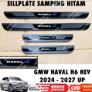 Sillplate Samping GMW HAVAL H6 HEV 2024 2025 2026 2027 Hitam