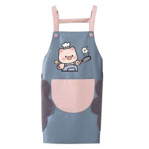 SVORIAHI | Cute Pig Apron Non-Waterproof Oil-Resistant Kitchen Home Use New 2025 Restaurant Special Cooking Ladies Waist Apron Sleeveless