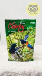 KICAU MART Chirpy Seaweed 400gr Chirpi Cirpi Hijau Rumput Laut Mini Pellet Pur Voer Pakan Makanan Burung Murai Pleci Cucak Ciblek Branjangan Anti Stress